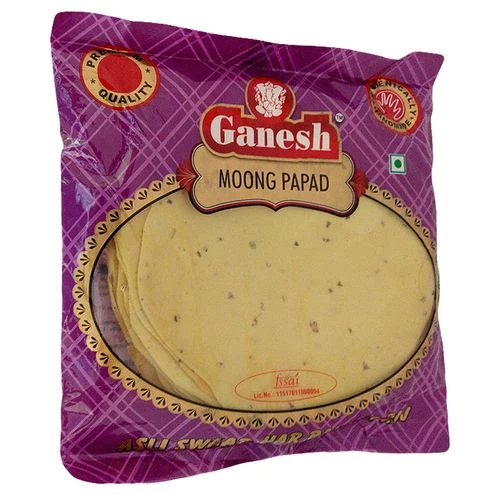 Ganesh Papad Papad - Moong, 180 g Pouch-1.webp
